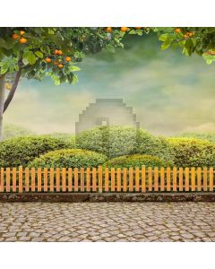 Neat Garden Digital Printed Photography Backdrop YHA-187