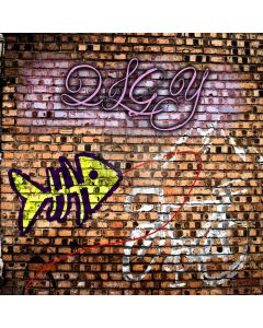 Personalized Graffiti Digital Printed Photography Backdrop YHA-206