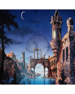 Castle In The Night Digital Printed Photography Backdrop YHA-282