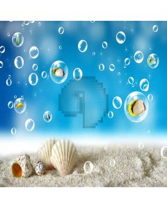 Underwater Scenery Digital Printed Photography Backdrop YHA-329