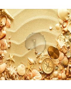Beautiful Beach Digital Printed Photography Backdrop YHA-331