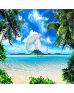 Cool Summer Digital Printed Photography Backdrop YHA-332