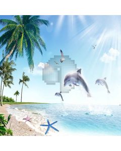 Bright Sunshine Digital Printed Photography Backdrop YHA-335