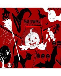 Lively Halloween Digital Printed Photography Backdrop YHA-338