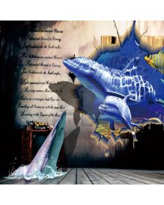 Bizarre Room Digital Printed Photography Backdrop YHA-368