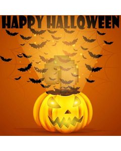 Happy Halloween Digital Printed Photography Backdrop YHA-431