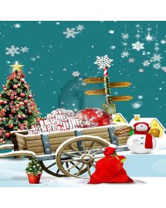 Many Christmas Presents Digital Printed Photography Backdrop YHA-441