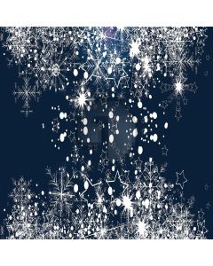 Distinct Snowflakes Digital Printed Photography Backdrop YHA-447