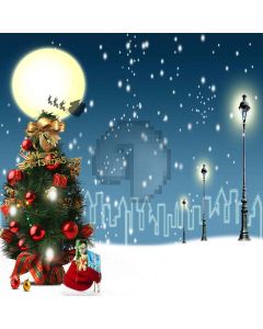 Exquisite Christmas Tree Digital Printed Photography Backdrop YHA-454