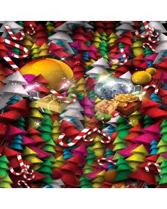 Unique Christmas Trees Digital Printed Photography Backdrop YHA-464