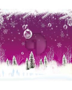 Snowy Trees Digital Printed Photography Backdrop YHA-487