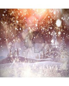 Falling Snow Digital Printed Photography Backdrop YHA-501