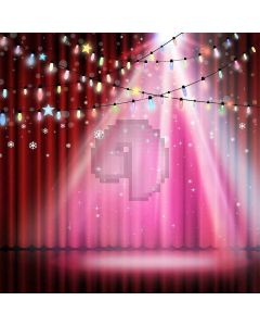 Enchanting Stage Digital Printed Photography Backdrop YHA-503