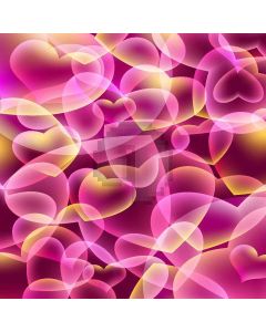 Colored Love Pattern Digital Printed Photography Backdrop YHA-530