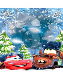 Lovely Cars Digital Printed Photography Backdrop YHA-535