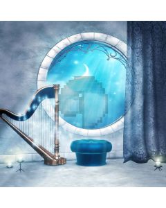 Romantic Moonlight Digital Printed Photography Backdrop YHA-538