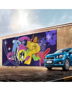 Different Graffiti Digital Printed Photography Backdrop YHA-541