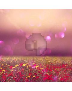 Colorful Flowers Digital Printed Photography Backdrop YHA-552