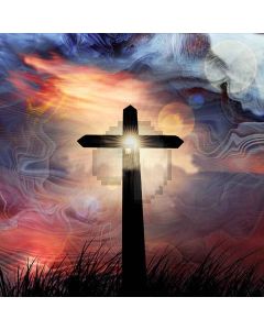 Shining Cross Digital Printed Photography Backdrop YHA-557