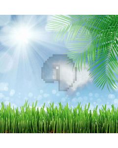 Vibrant Grass Digital Printed Photography Backdrop YHA-560