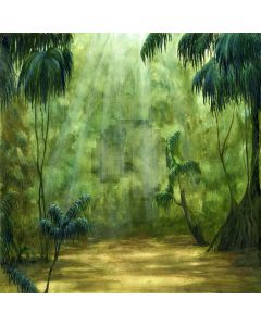 Tropical Jungle Digital Printed Photography Backdrop YHB-025
