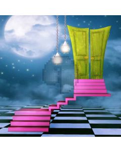 Outdoor Stairs Digital Printed Photography Backdrop YHB-131