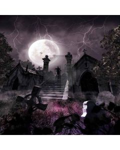 Terrible Lightning Digital Printed Photography Backdrop YHB-144
