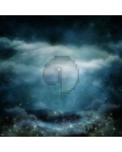 Heavy Clouds Digital Printed Photography Backdrop YHB-155