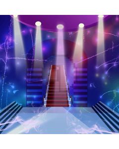 Palace Stage Digital Printed Photography Backdrop YHB-187