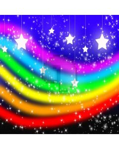 Colorful Rainbow Digital Printed Photography Backdrop YHB-205