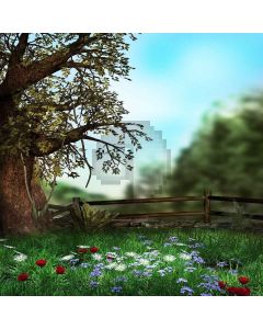 Blurred View Digital Printed Photography Backdrop YHB-240
