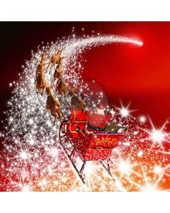 Kindly Santa Digital Printed Photography Backdrop YHB-258