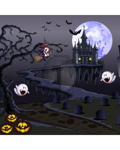 Lovely Ghost Digital Printed Photography Backdrop YHB-271