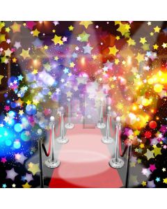 Colorful Stars Digital Printed Photography Backdrop YHB-295