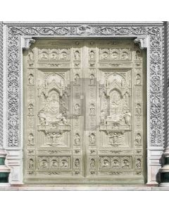 Uniquely Designed Gate Computer Printed Photography Backdrop YKY-070