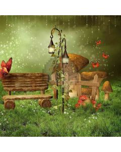 Colorful Butterfly  Computer Printed Photography Backdrop YKY-153