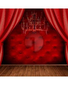 Red Stage  Computer Printed Photography Backdrop YKY-171