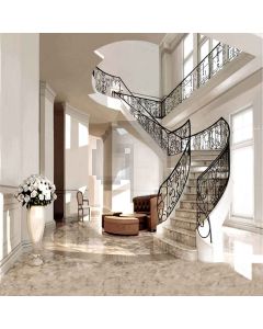 Elegant Interior Stairs Computer Printed Photography Backdrop YKY-191