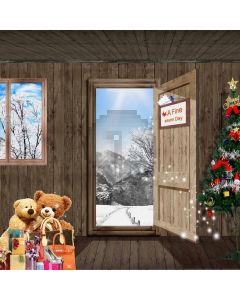 Christmas In The House Computer Printed Photography Backdrop ZJZ-017