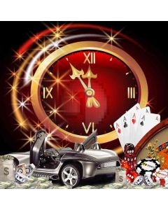 Luxury Life Computer Printed Photography Backdrop ZJZ-021