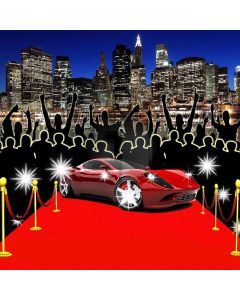 Super Star On The Red Carpet Computer Printed Photography Backdrop ZJZ-028