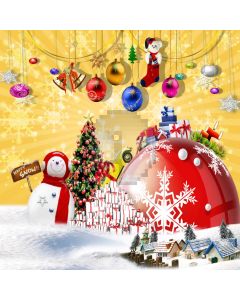 Christmas Computer Printed Photography Backdrop ZJZ-064