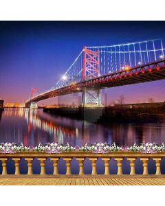 The Bridge Computer Printed Photography Backdrop ZJZ-075