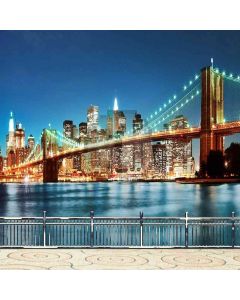 Lighting Bridge Computer Printed Photography Backdrop ZJZ-078