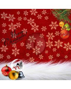 Merry Christmas Computer Printed Photography Backdrop ZJZ-079