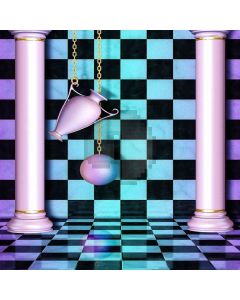 Chains And The 70's Luxury Style Computer Printed Photography Backdrop ZJZ-118