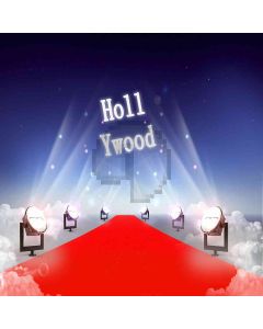 Hollywood Red Carpet Computer Printed Photography Backdrop ZJZ-150