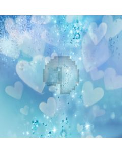 Beautiful heart shape light spot Computer Printed Photography Backdrop ZJZ-155