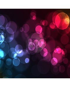 Colorful circular aperture Computer Printed Photography Backdrop ZJZ-159