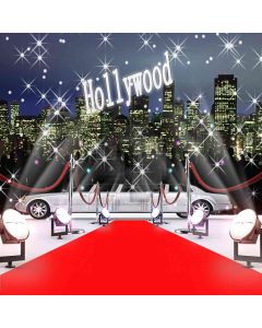 Hollywood Red Carpet And Limo Computer Printed Photography Backdrop ZJZ-179